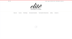 Desktop Screenshot of elitemakeupacademy.com.au
